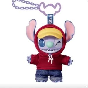 Stitch Gen Z Street Bounce Box Pendant Opened + Free Mini Sneaker Keychain